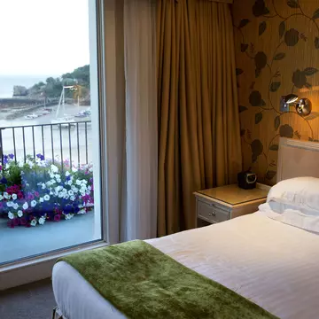 Room with a view at St Brelade’s Bay Hotel.
Issue 53, Lonely Planet Traveller Magazine, Channel Islands, Islands of mystery