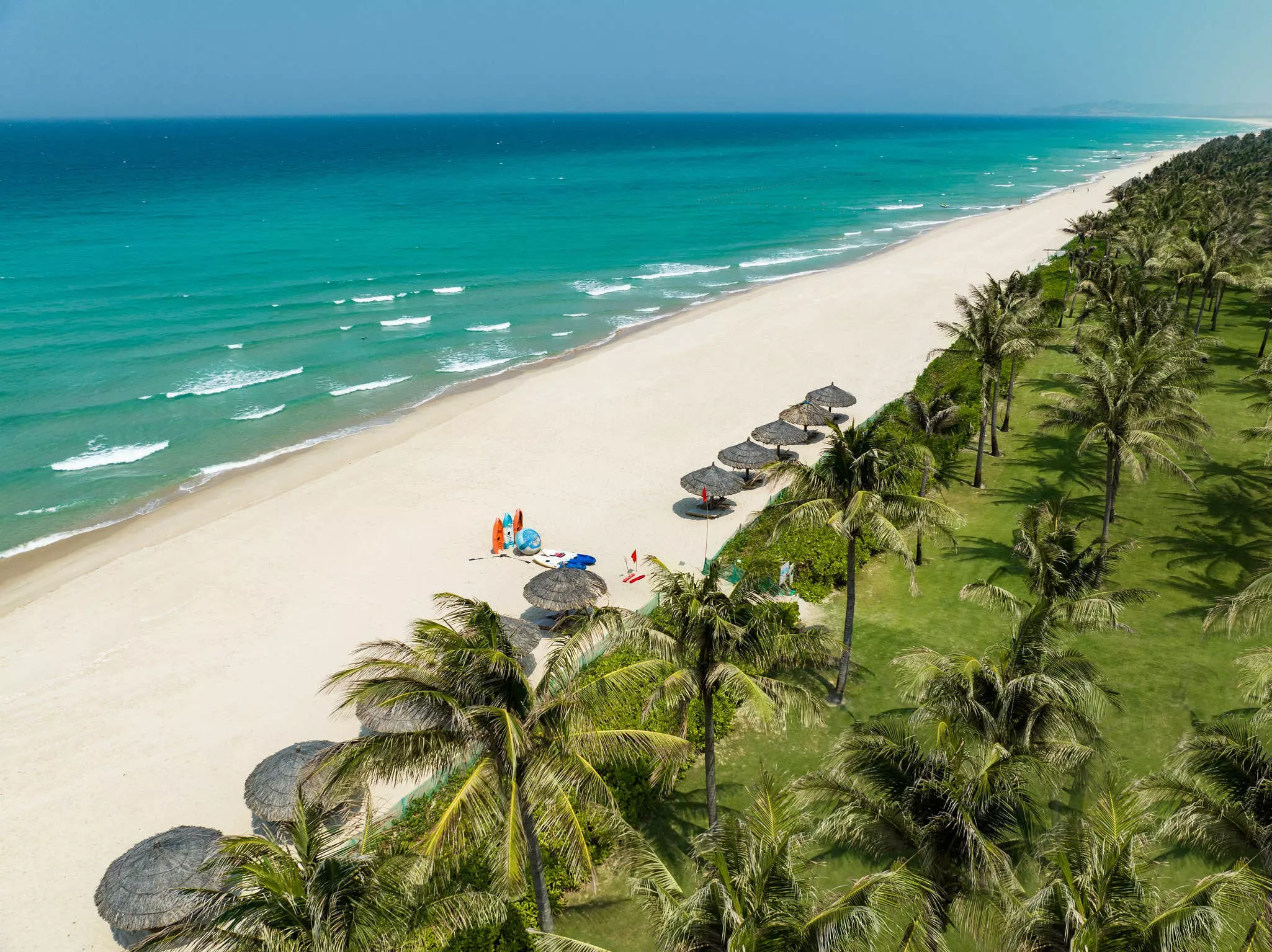 A pristine beach in Cam Ranh. Courtesy of Radisson Blu Resort Cam Ranh