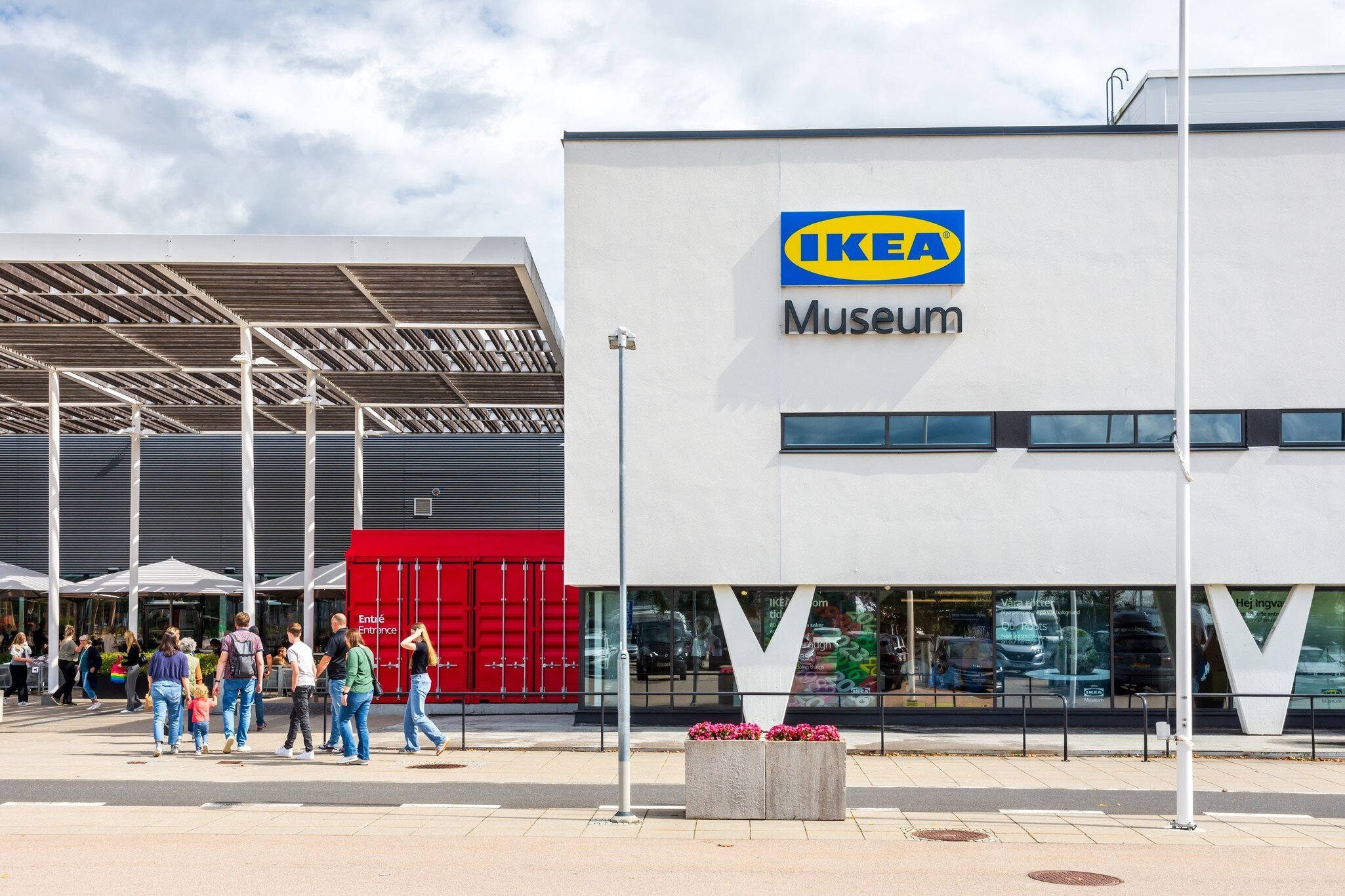 ÄLMHULT, SWEDEN - MARCH 12 2020: Interior of the IKEA Museum located in Almhult, Smaland in Sweden. Furnishing a house. Ikea was founded by Ingvar Kamprad; Shutterstock ID 1678878544;