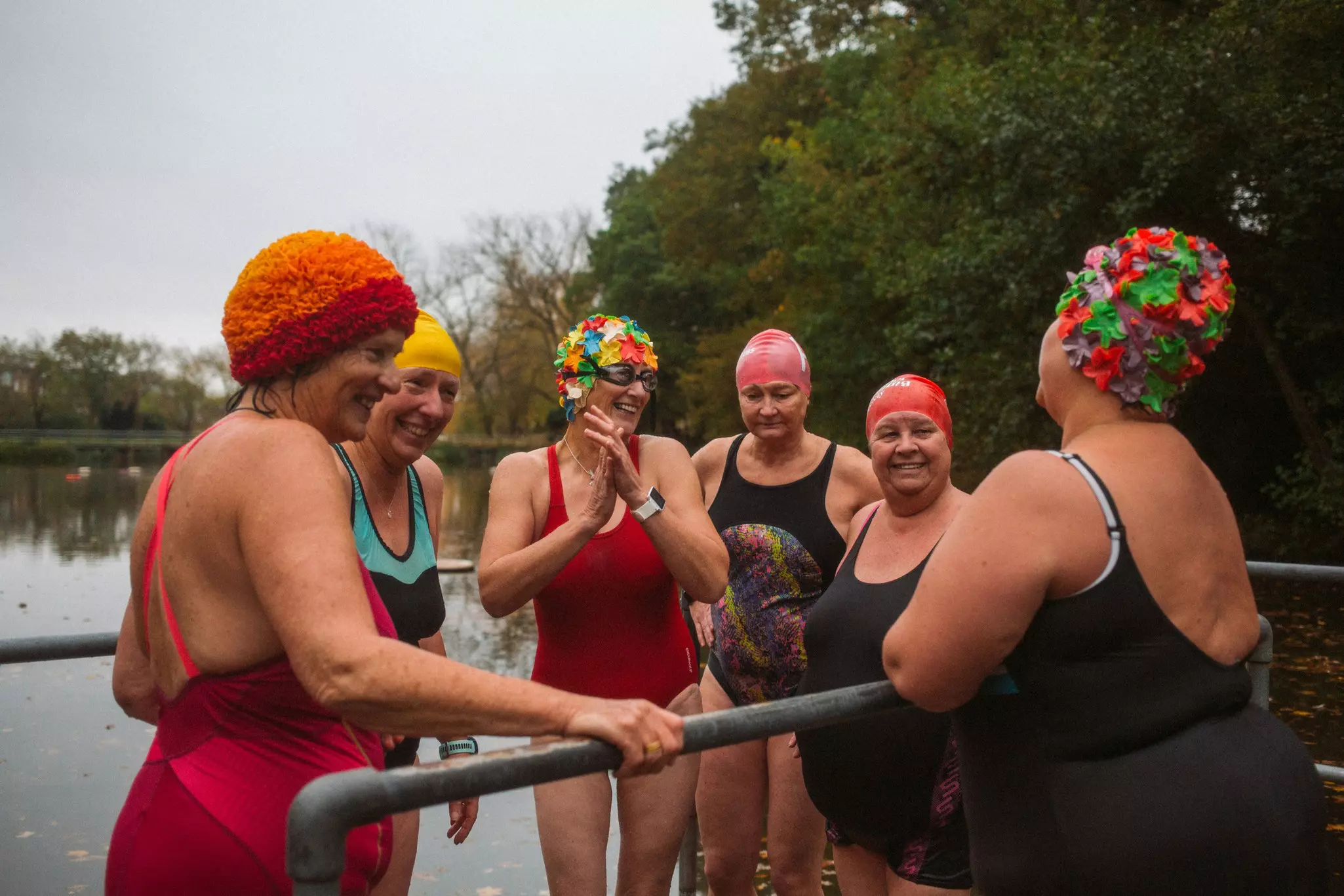 It's never too cold for a dip in London's Hampstead Heath Ponds © Hollie Fernando / Getty Images