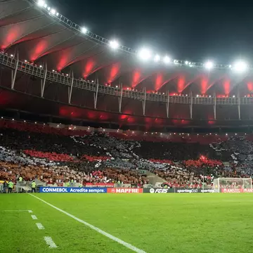 View of a game at Maracanã Stadium in Rio de Janeiro, Brazil.
