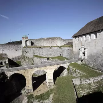 A picture taken on July 10, 2008, in Besancon, eastern France shows the fortification of the town's citadel, which was added to the list of World Heritage sites by UNESCO on July 7 2008. The fortification represents the "finest examples" of the wo...