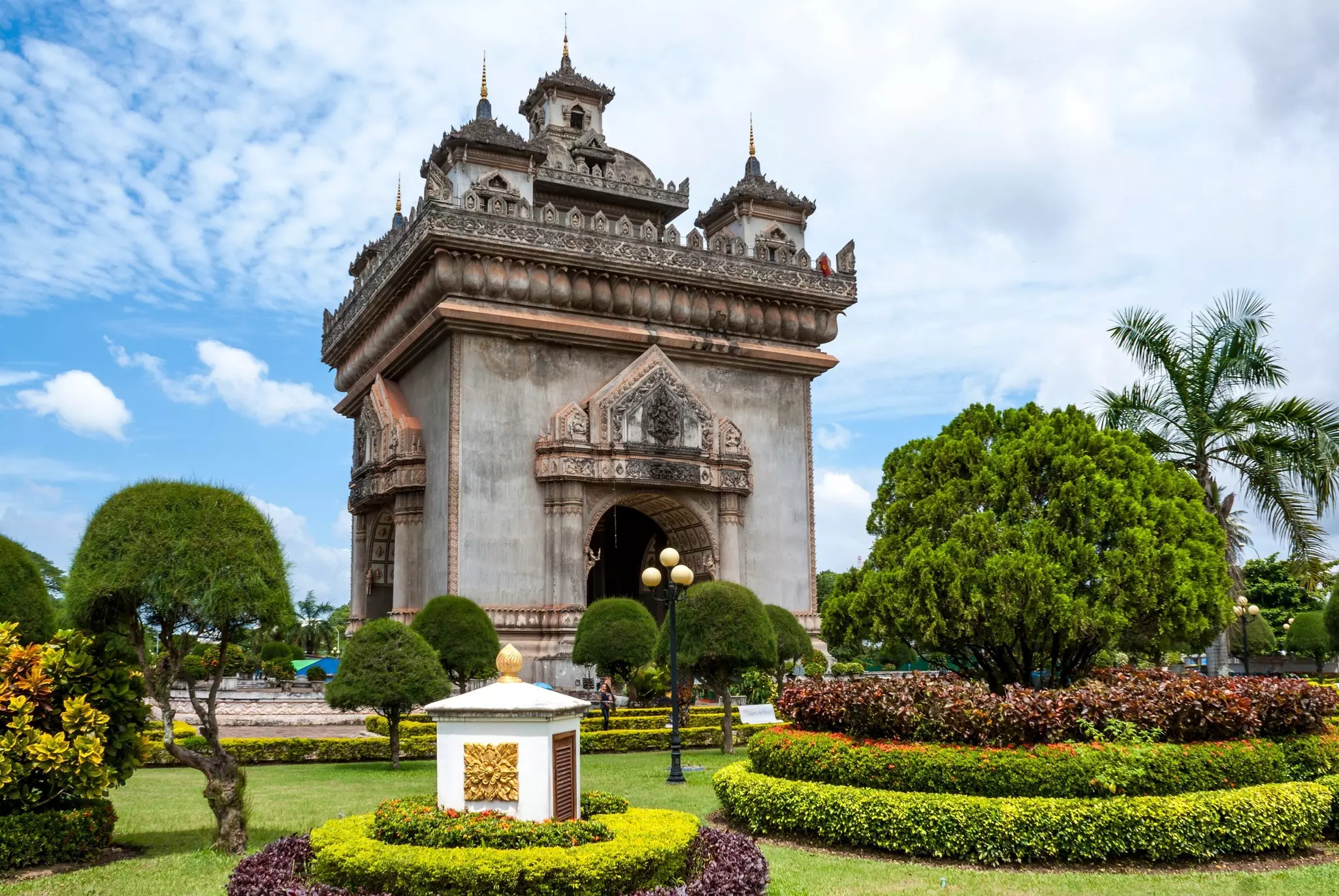 The Patuxai (Victory Gate) monument