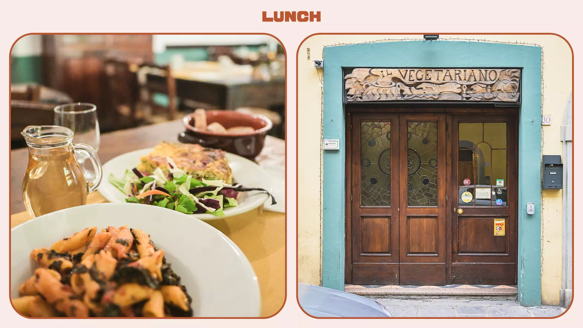 Il Vegetariano's plant-based menu is packed full of flavor and fresh Tuscan ingredients © Angelo Zinna