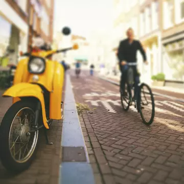 Street scene from Amsterdam downtown. Yellow scooter. Tilt shift lens.
Adult; Adults Only; Alley; Amsterdam; Bicycle; Capital Cities; City; City Life; City Street; Cityscape; Cycle; Cycling; Day; Diminishing Perspective; Europe; Focus; Healthy Lifestyle; Horizontal; Image Focus Technique; Lifestyles; Male; Males; Men; Motor Scooter; Narrow; Netherlands; One Man Only; One Person; Only Men; Outdoors; People; Personal Perspective; Photography; Road; Selective Focus; Shopping Mall; Sidewalk; Single Object; Street; Sun; Sunlight; Sunny; Tilt-Shift; Travel; Unrecognizable Person; Urban Road; Vanishing Point; Wheel; Yellow;