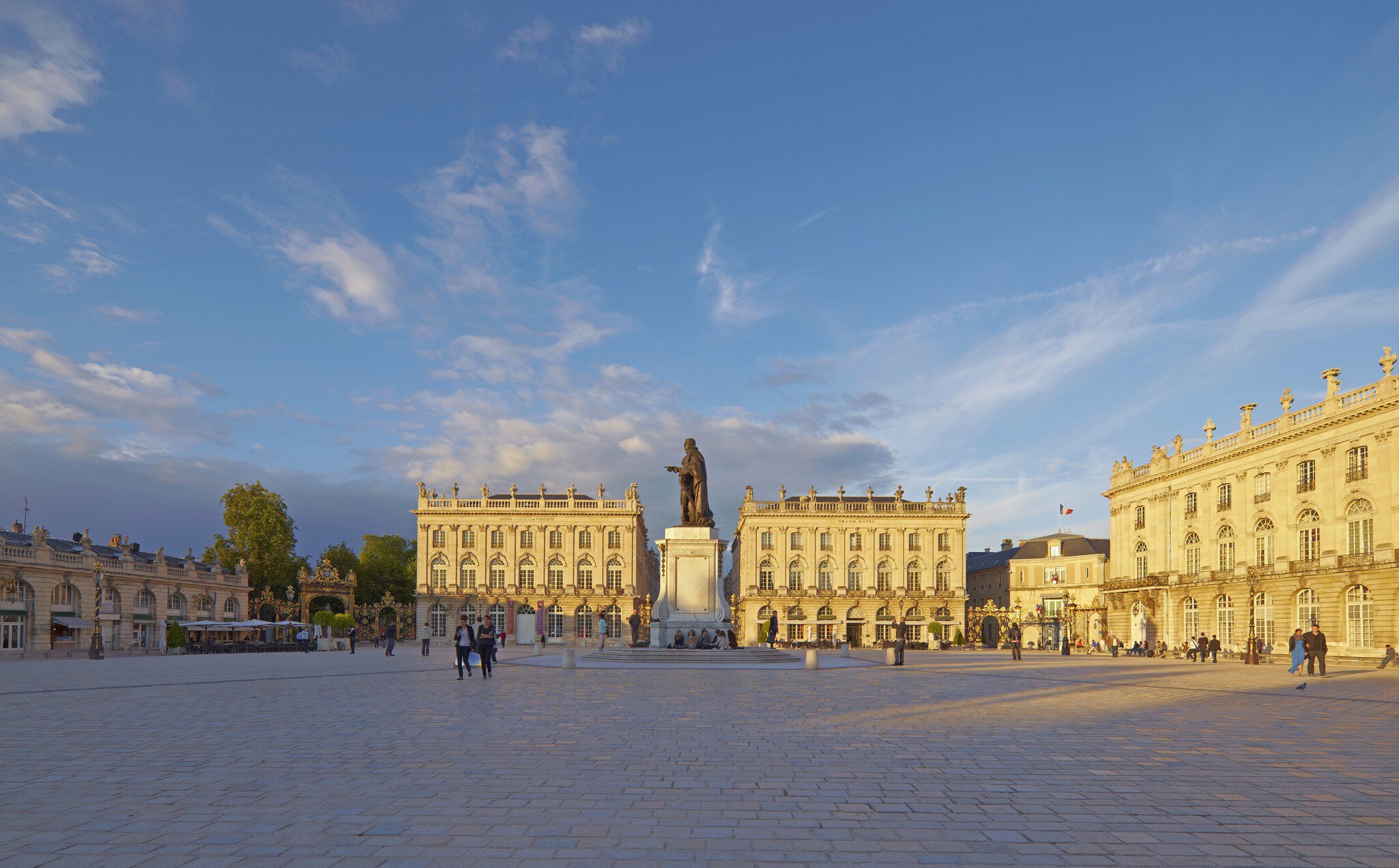 La Place Stanislas in Nancy, Unesco World Cultural Heritage, Meurthe-et-Moselle, Region Alsace-Lorraine, France, Europe