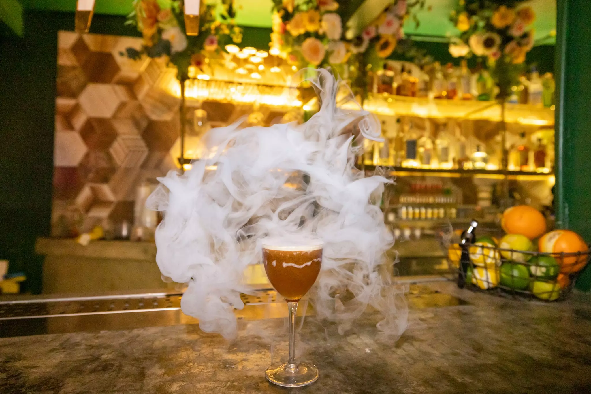 Patio de las Flores has eye-catching drinks © Alejandro Granadillo / Lonely Planet