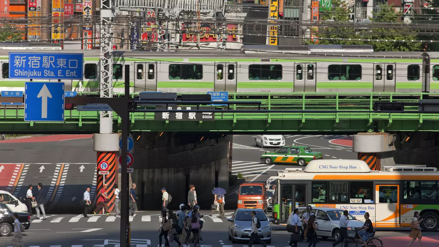 The Yamonte Line (above) is a good port of call for first time travellers to Japan. B.S.P.I. / Getty Images