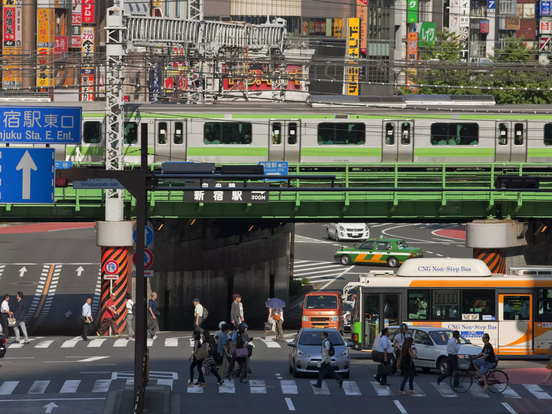 The Yamonte Line (above) is a good port of call for first time travellers to Japan. B.S.P.I. / Getty Images
