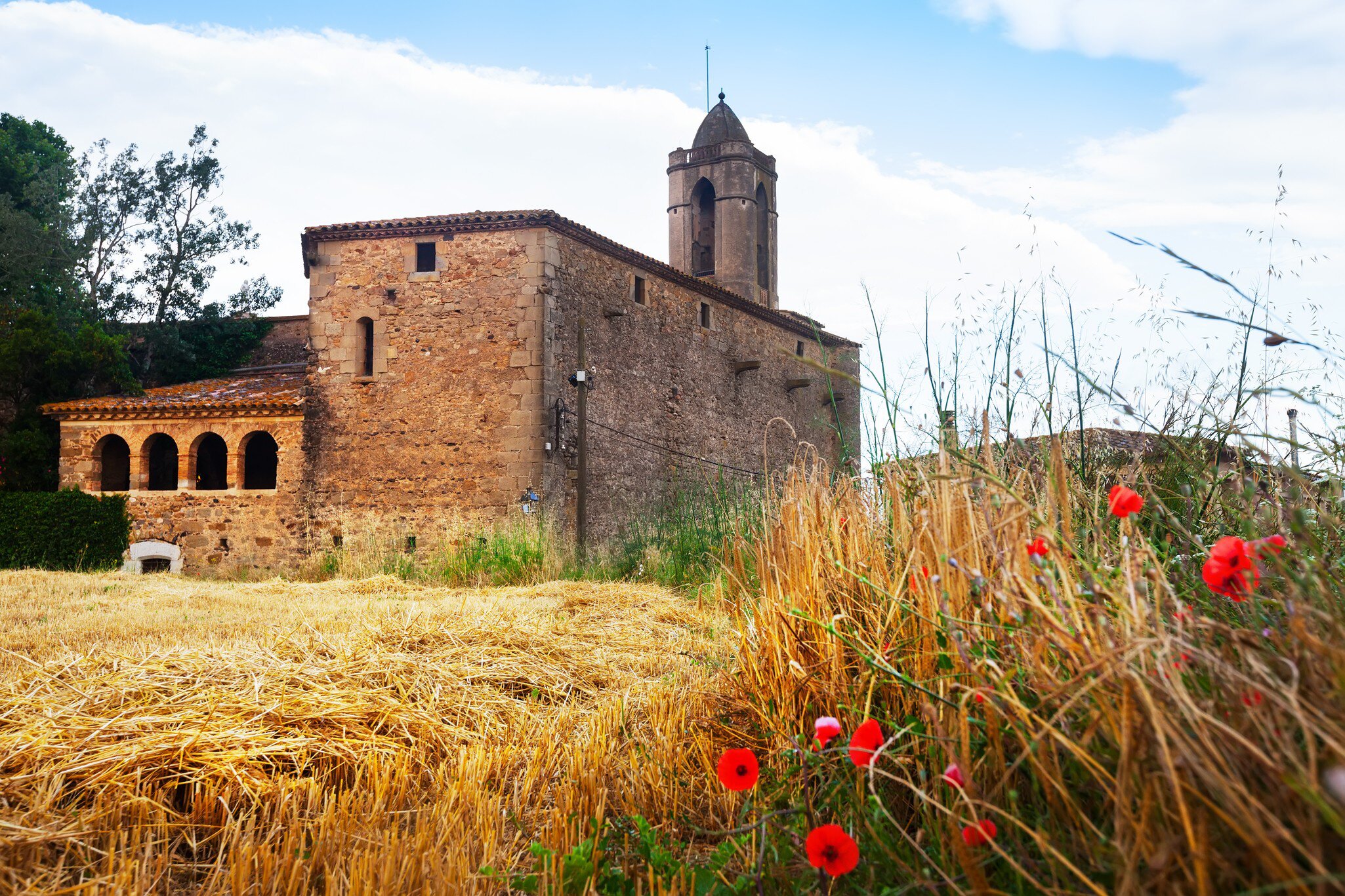 Castell de Pubol. Pubol is town located in comarca of Baix Emporda.