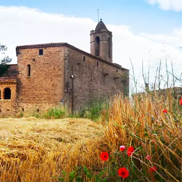 Castell de Pubol. Pubol is town located in comarca of Baix Emporda.