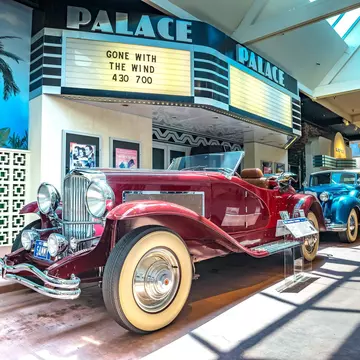 Reno, Nevada - July 18, 2016: Vintage cars in the National Automobile Museum, Reno, Nevada, USA.