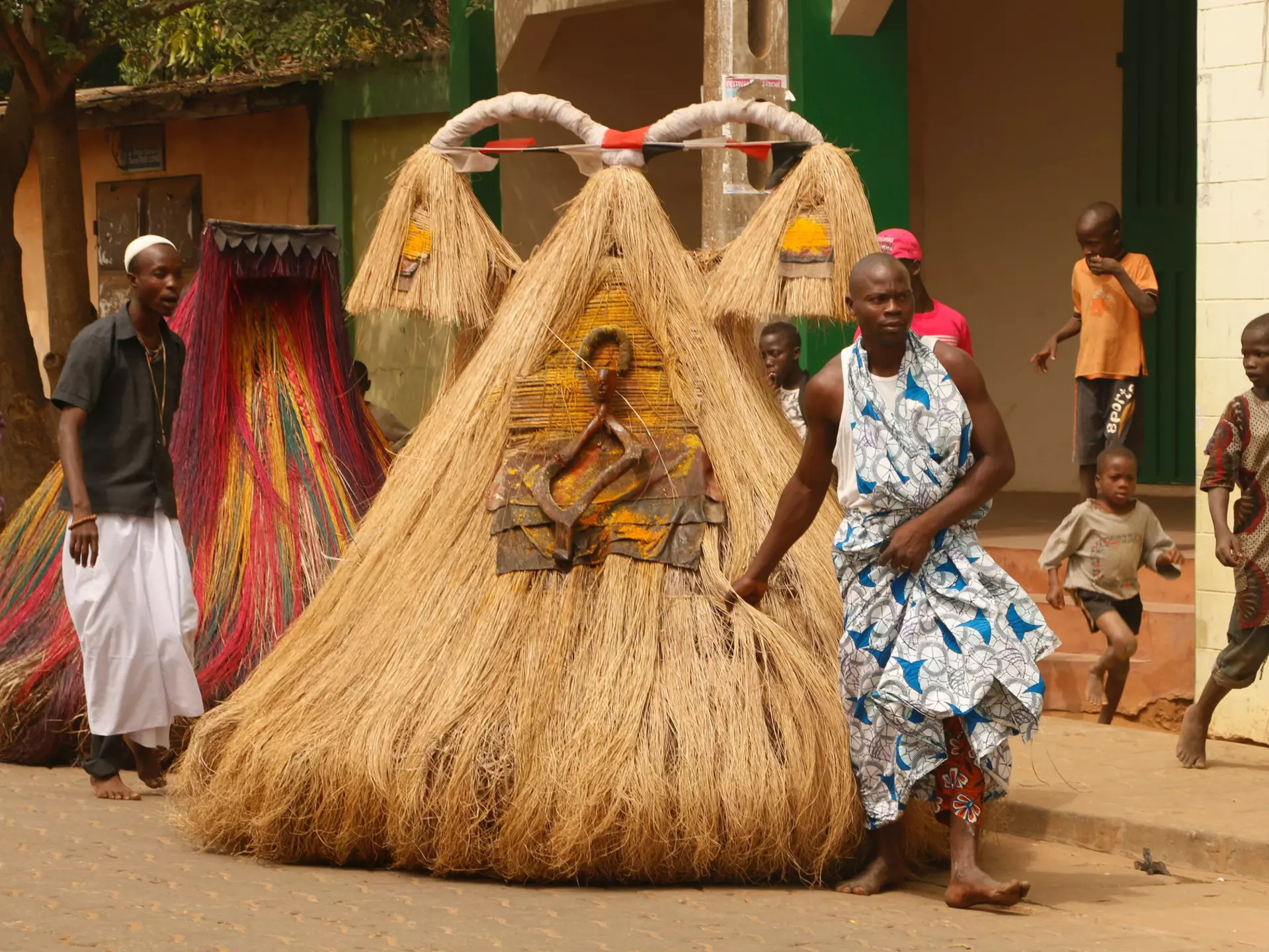 Vodou Day brings celebrations across Benin as everyone celebrates the national religion © Cora Unk Photo / Shutterstock