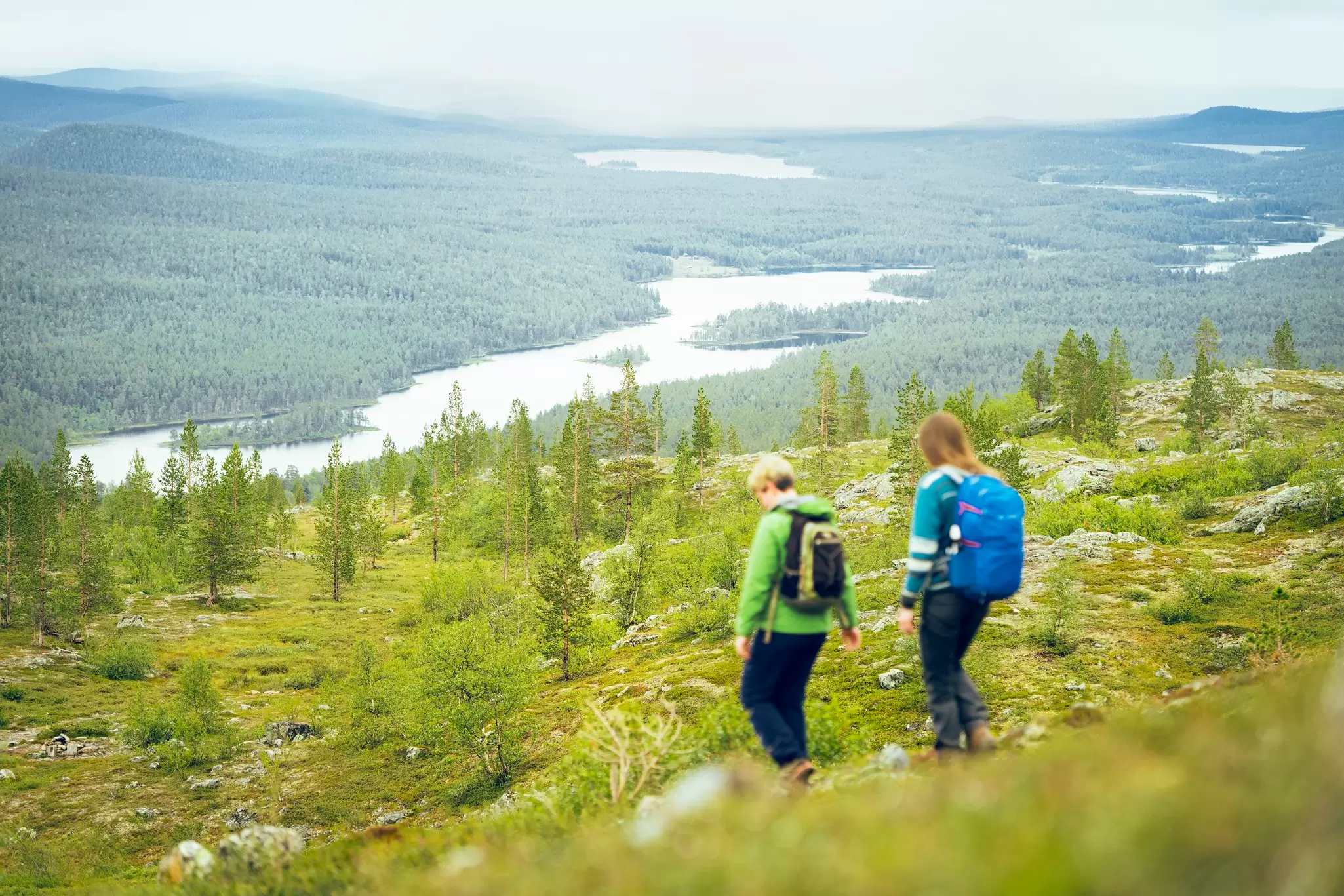 A scenic landscape in Finland