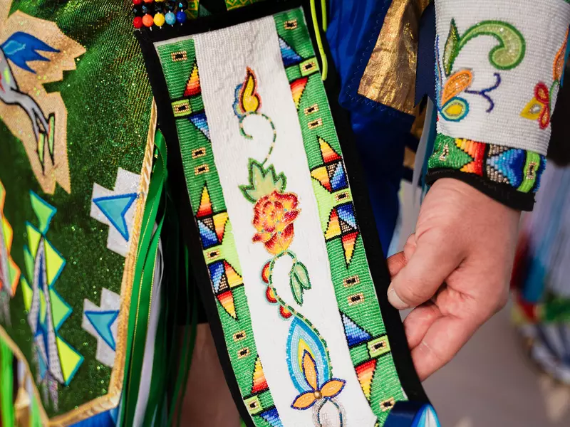 Traditional beadwork is intricate and time-consuming