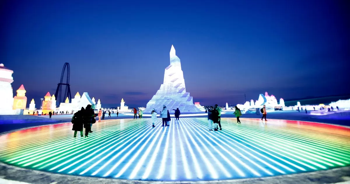 China's incredible Harbin Snow and Ice Festival is a kaleidoscopic ...