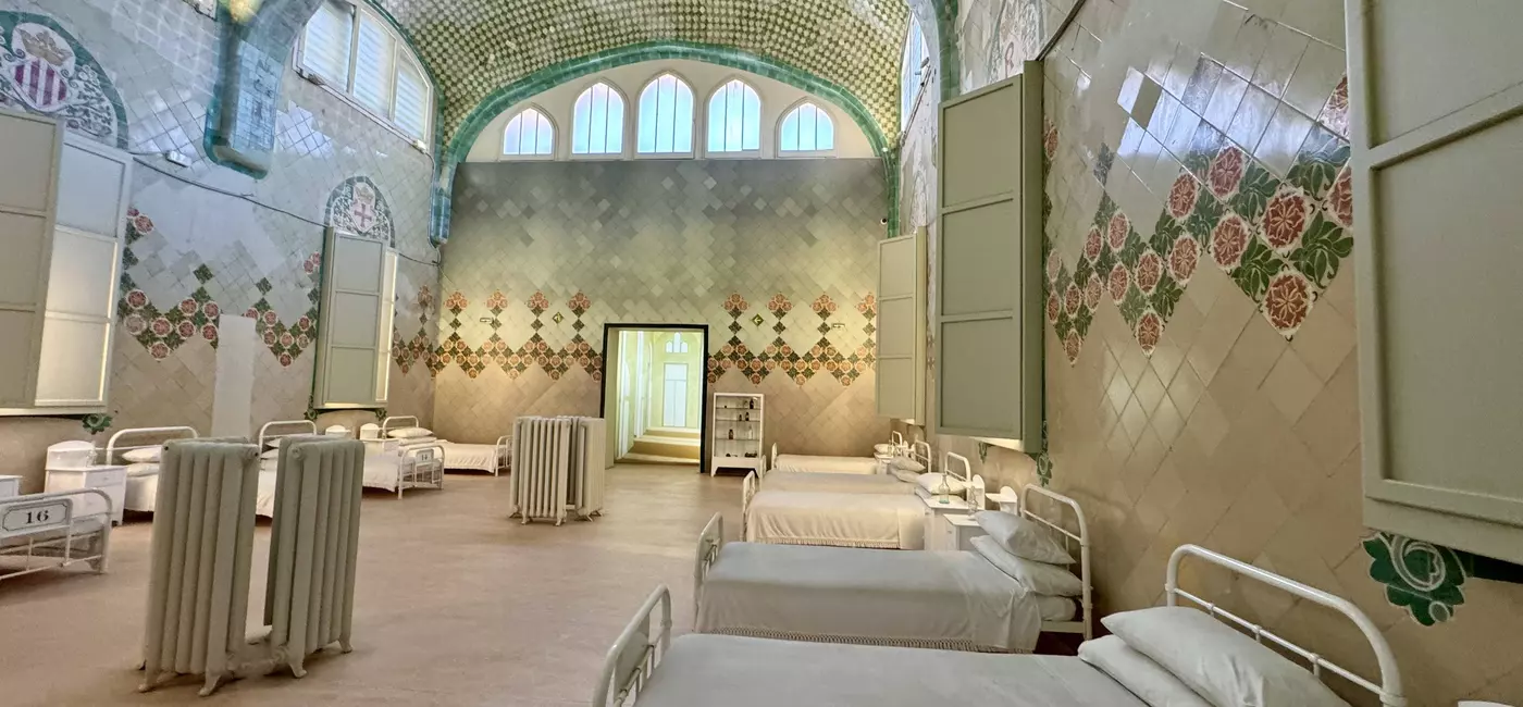 May 26, 2024: Recinte Modernista de San Pau.  The Recinte is a former hospital that was built for the poor of Barcelona.  It’s noteworthy becaus
Spain Marketing 1379722