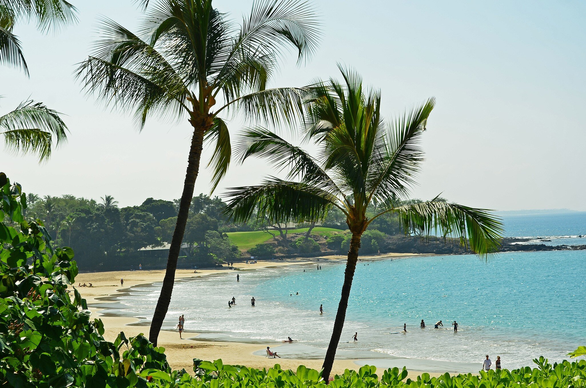 Hawaii, the Big Island, Mauna Kea Beach