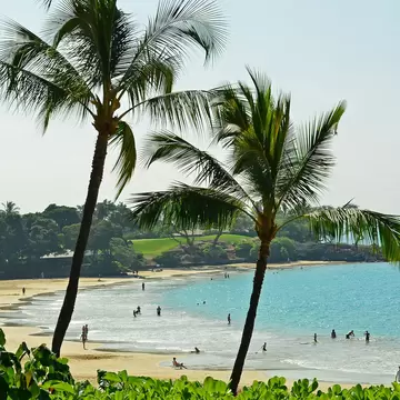 Hawaii, the Big Island, Mauna Kea Beach