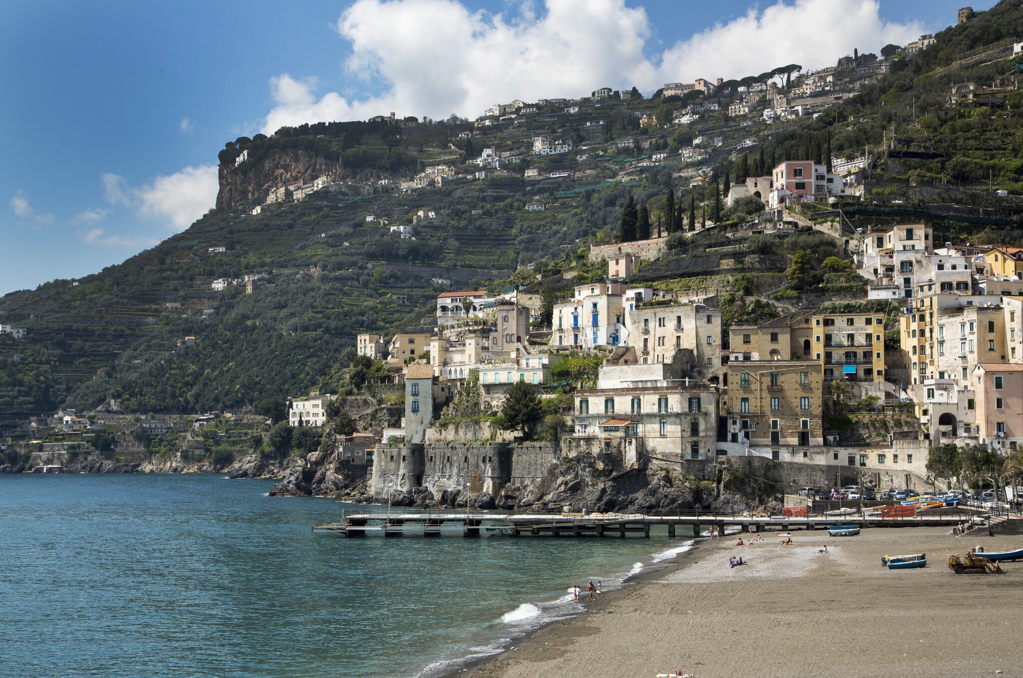 The village of Minori, Amalfi Peninsula