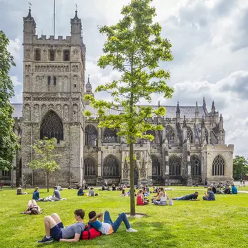 Exploring history and soaking up the local culture are some of the best things to do in Exeter. Manfred Gottschalk/Getty Images