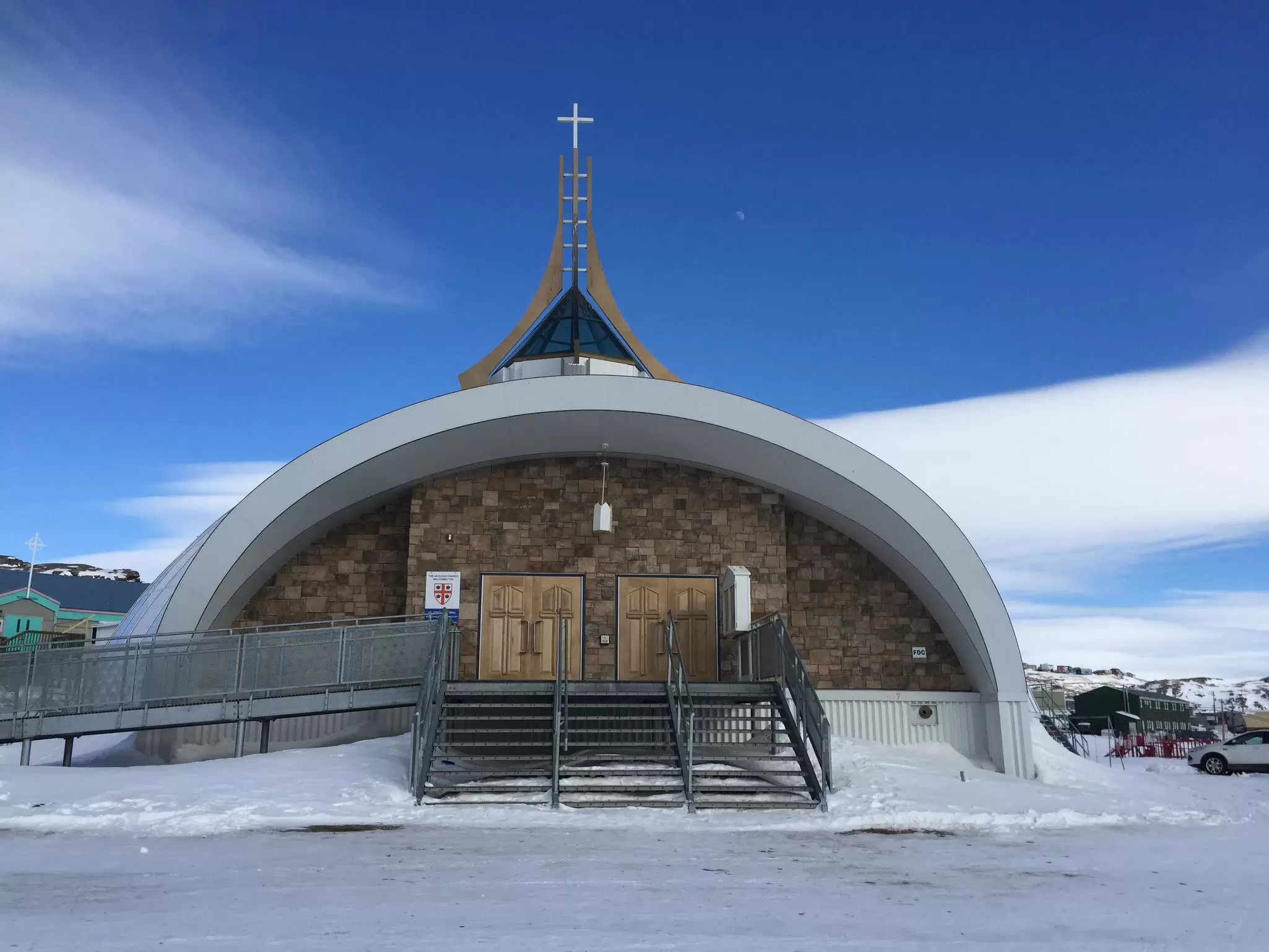 St Jude’s Igloo Cathedral. Nunavut Territory. Canada