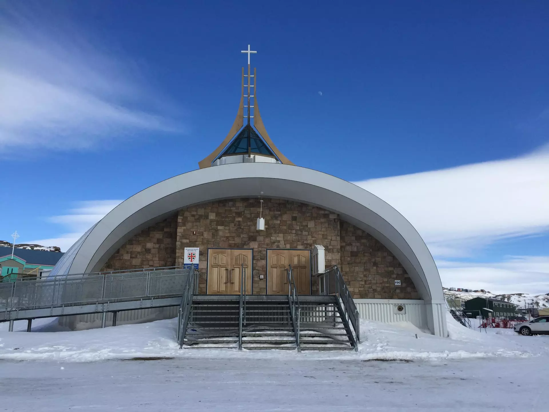 St Jude’s Igloo Cathedral. Nunavut Territory. Canada