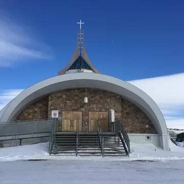 St Jude’s Igloo Cathedral. Nunavut Territory. Canada