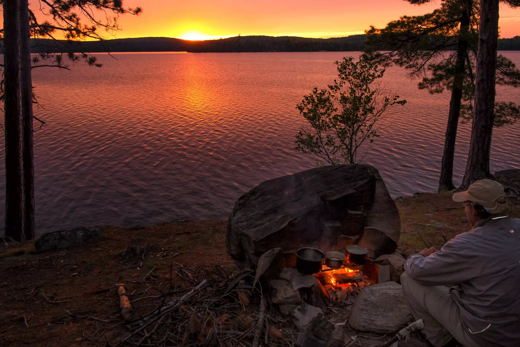 Most visitors to  Algonquin Provincial Park will camp © Murray McComb / Getty Images