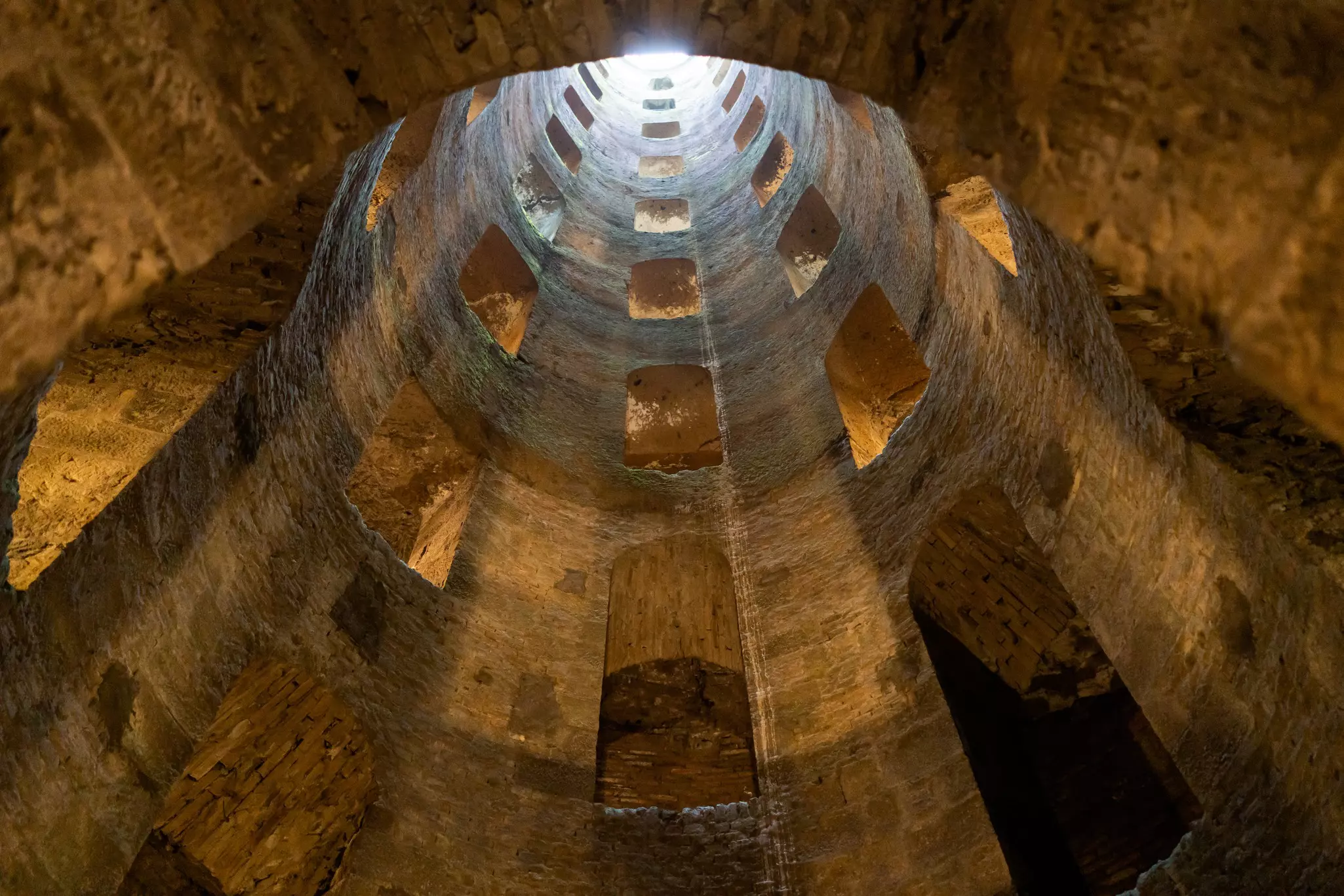 Underground Etruscan ruins in Orvieto