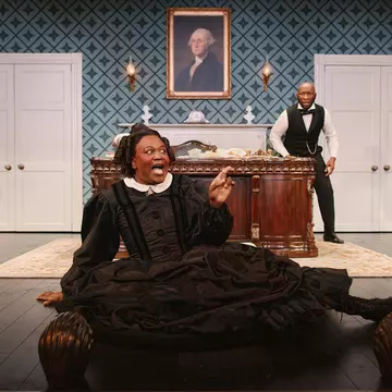 Tituss Burgess in “Oh, Mary!” on Broadway. Emilio Madrid