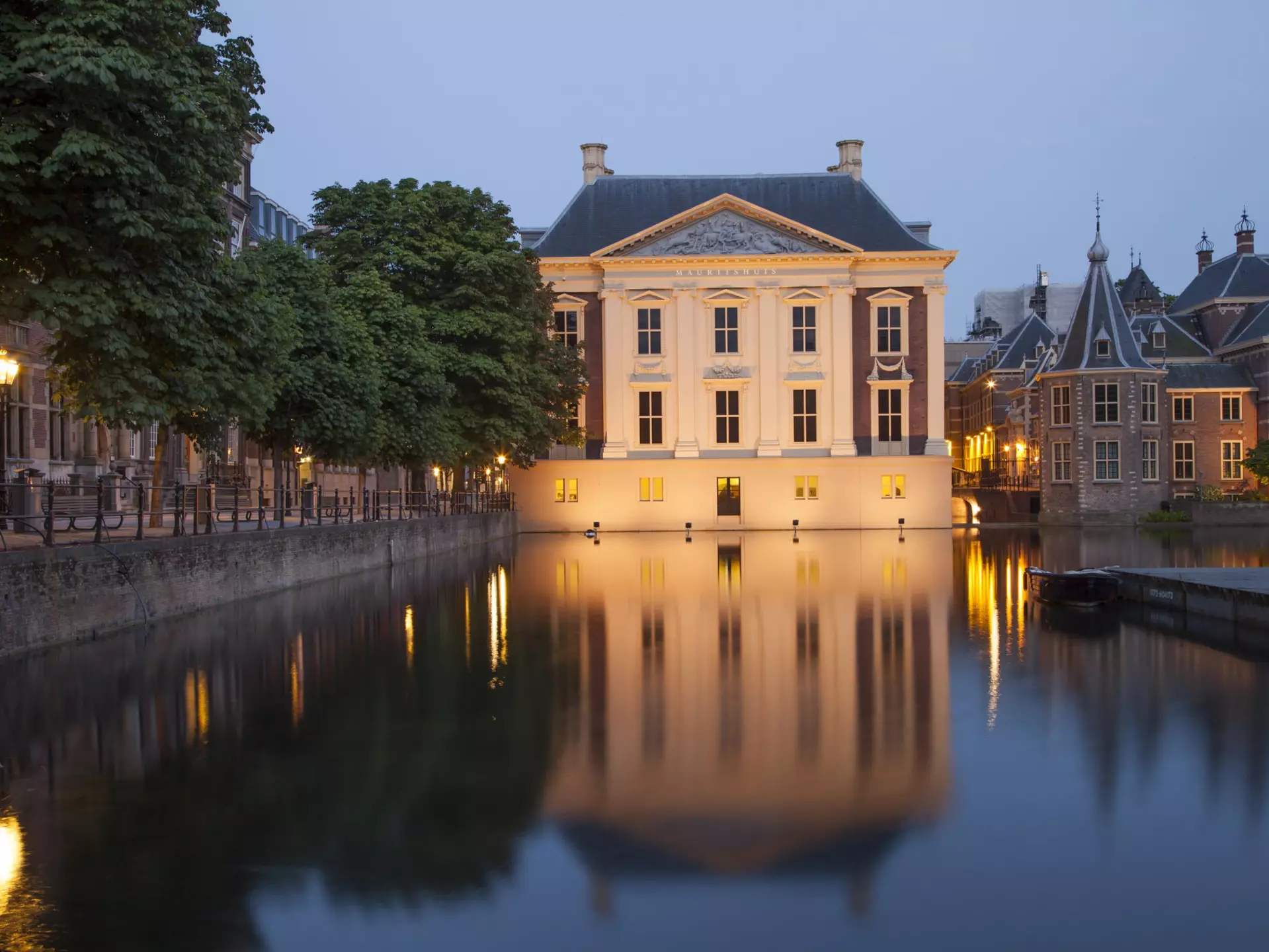 Mauritshuis Museum near Binnenhof Palace in Hague, Netherlands. Sergey Dzyuba / Shutterstock