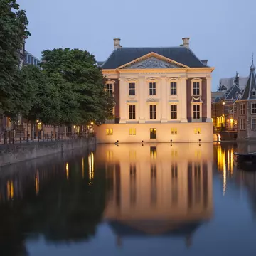 Mauritshuis Museum near Binnenhof Palace in Hague, Netherlands. Sergey Dzyuba / Shutterstock