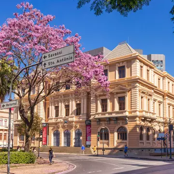 Belo Horizonte, the capital of the Brazilian state Minas Gerais. Luis War/Shutterstock