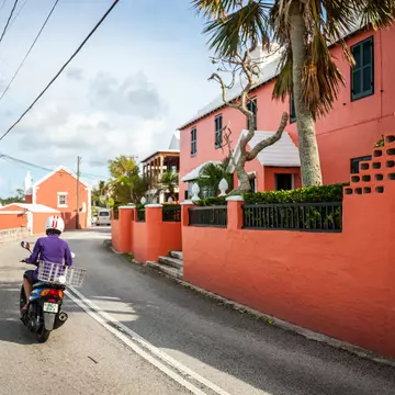 Renting a motorcycle or moped is the most convenient option for travelers who are comfortable with the rules of the road in Bermuda © anouchka / Getty Images