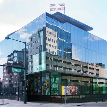 Denver, MAY 3: Exterior view of the Museum of Contemporary Art on MAY 3, 2017 at Denver, Colorado; Shutterstock ID 1150914233; your: Bridget Brown; gl: 65050; netsuite: Online Editorial; full: POI Image Update