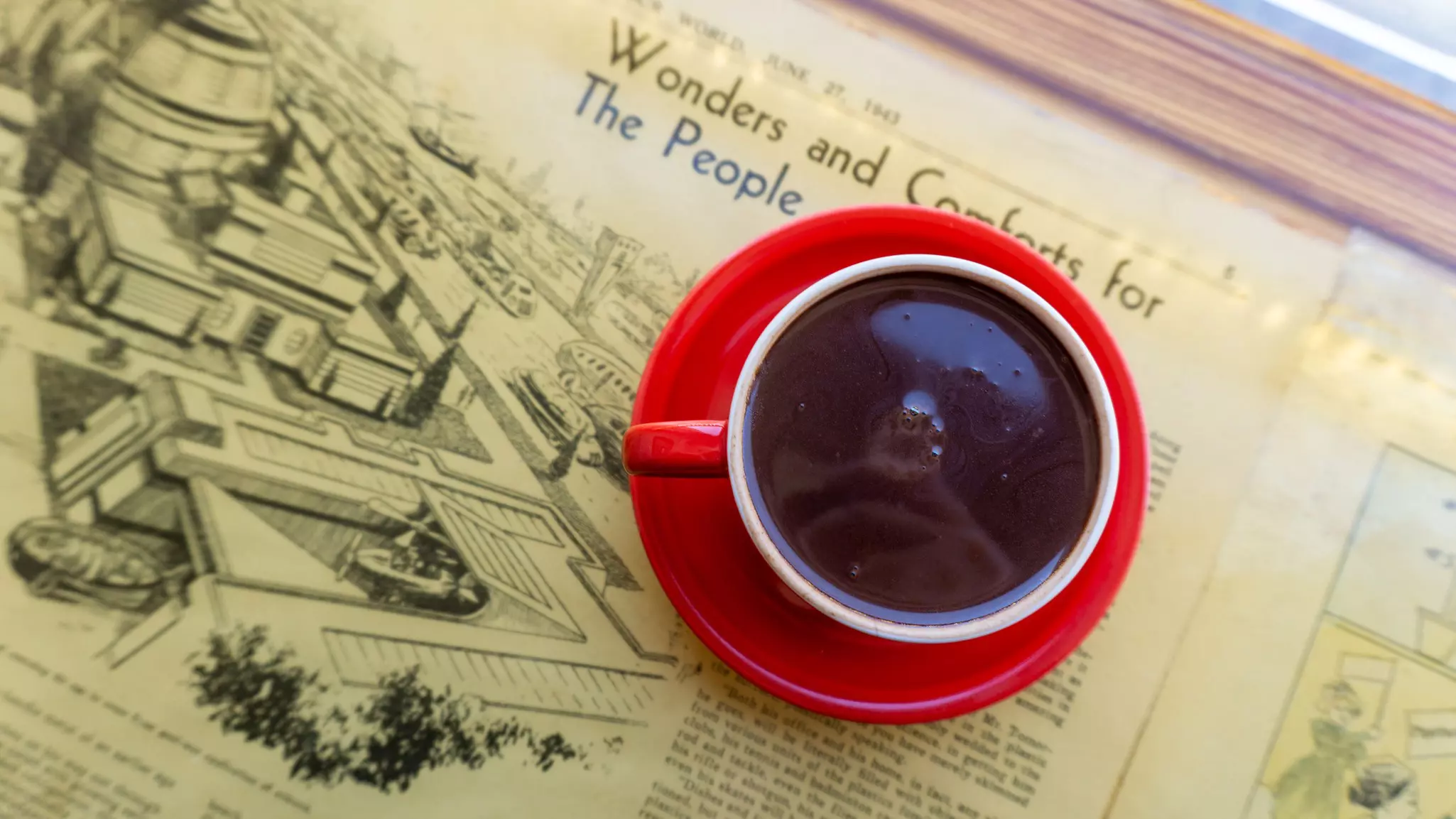 Bostonians love their hot chocolate, like this mug of it from The Thinking Cup © Kimberly Maroon / Lonely Planet