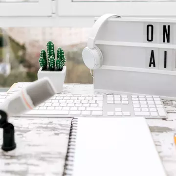 Microphone in the old studio with on air sign
1066124208
podcast, Plant Pod, Desk, Computer, Silence, Copy Space, Design, Lifestyles, Place of Work, Podcasting, Internet, Technology, Computer Keyboard, Microphone, The Media, Laptop, Recording Studio, Business Finance and Industry, Sepia Toned, Broadcasting, Spain, Computer Monitor, Modern, MP3 Player, Condenser Microphone, Domestic Life, A Coruna, Desktop PC, Mid-Air, Sound Recording Equipment, No People, Photography, Horizontal, Communication, Radio Station, Audio Equipment, Focus On Foreground, Square - Composition, Note Pad, Audio Electronics, Color Image