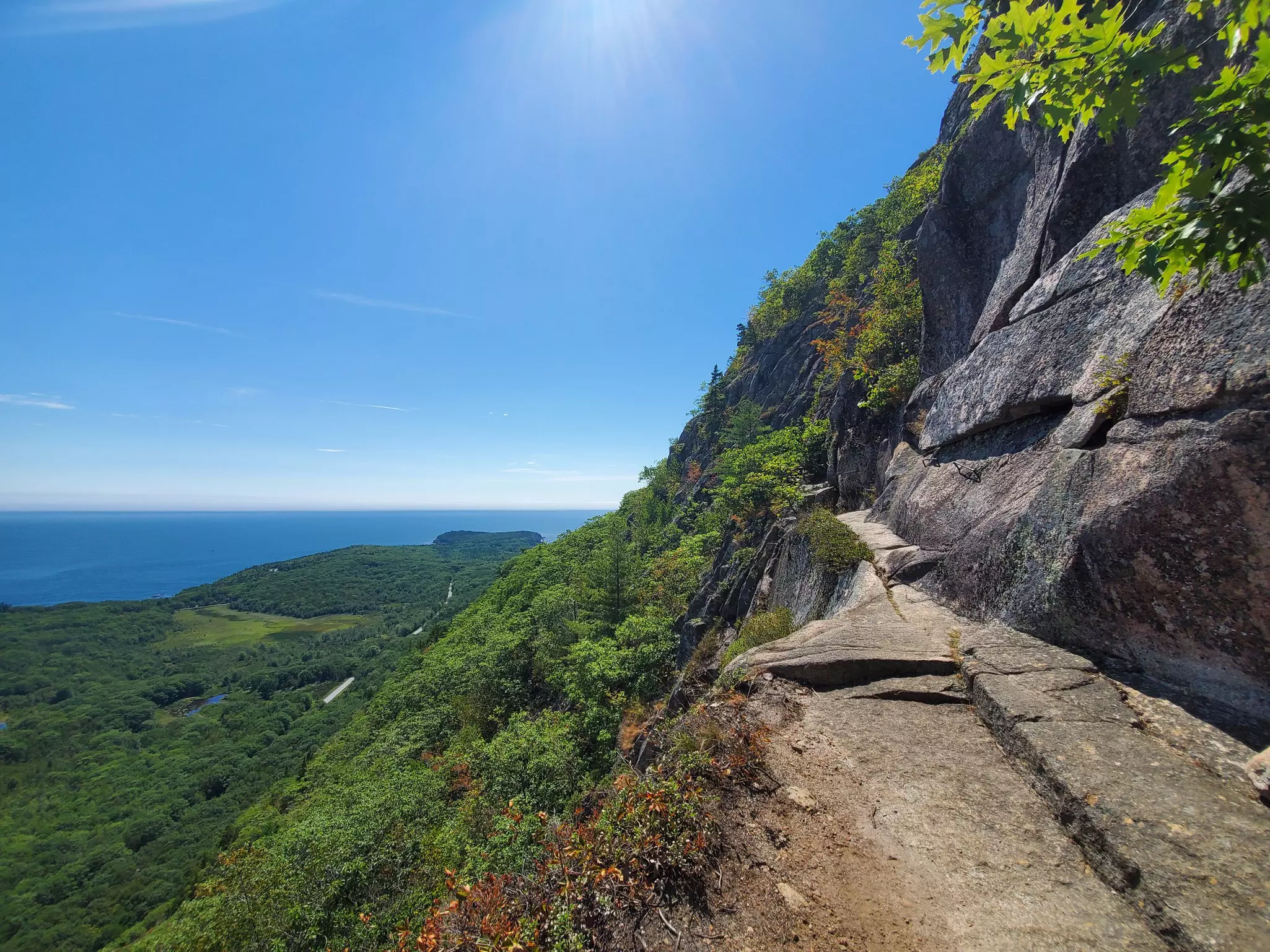 Precipice Trail, Acadia National Park, Maine.