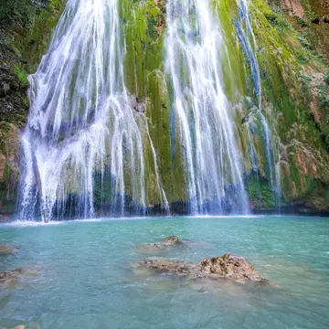 Cascada El Limón in the Dominican Republic. Piper VanOrd/Shutterstock