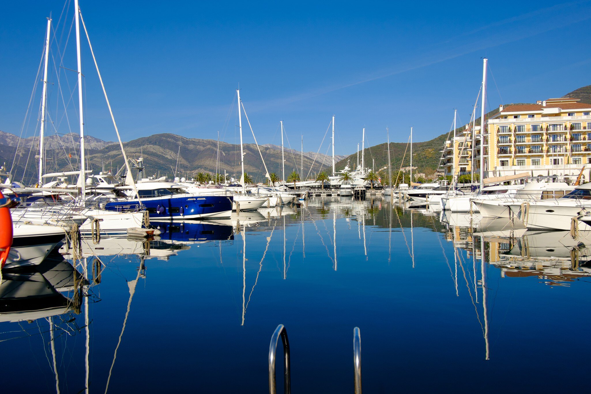 Porto Montenegro. Tivat city
