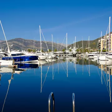 Porto Montenegro. Tivat city