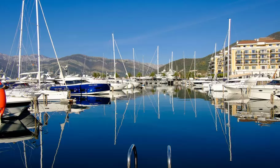 Porto Montenegro. Tivat city