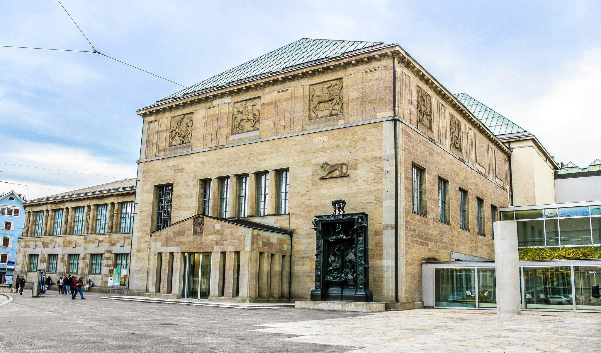 Zurich, Switzerland, November 14, 2019: Art museum Kunsthaus.; Shutterstock ID 1583236660; your: Bridget Brown; gl: 65050; netsuite: Online Editorial ; full: POI Image Update