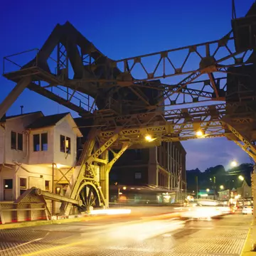 Mystic River Bridge in Connecticut