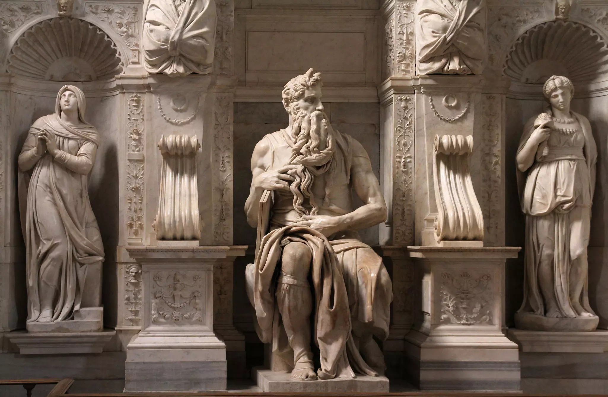 Statue of Moses by Michelangelo in Basilica di San Pietro in Vincoli.
88536622
art, town, rome, city, roma, male, italy, urban, moses, church, famous, travel, statue, italian, tourism, biblical, interior, landmark, religion, building, basilica, sculpture, sightseeing, destination, masterpiece, michelangelo, architecture, san pietro in vincoli