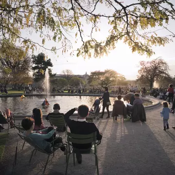 Beautiful autumn day with People enjoying themselves at Jardin des Tuileries in Paris, France.
564651171
Enjoyment, Idyllic, Real People, Relaxation, Travel Destinations