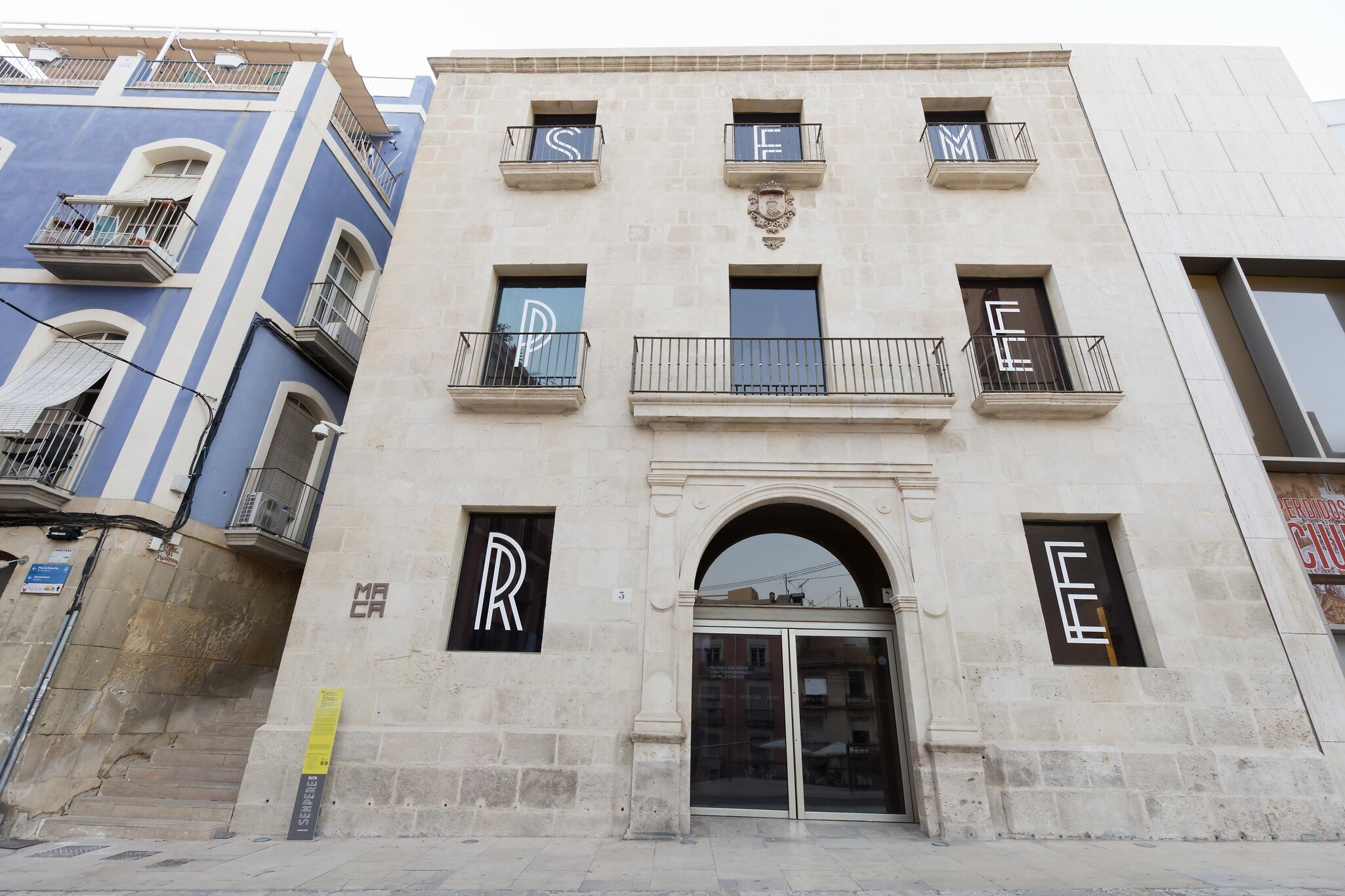 Alicante, Spain. July 10, 2017: Museum of contemporary art of the city of Alicante, in the Valencian community, Spain.; Shutterstock ID 680637145; purchase_order: 65050; job: POIs; client: Lonely Planet; other: digital download