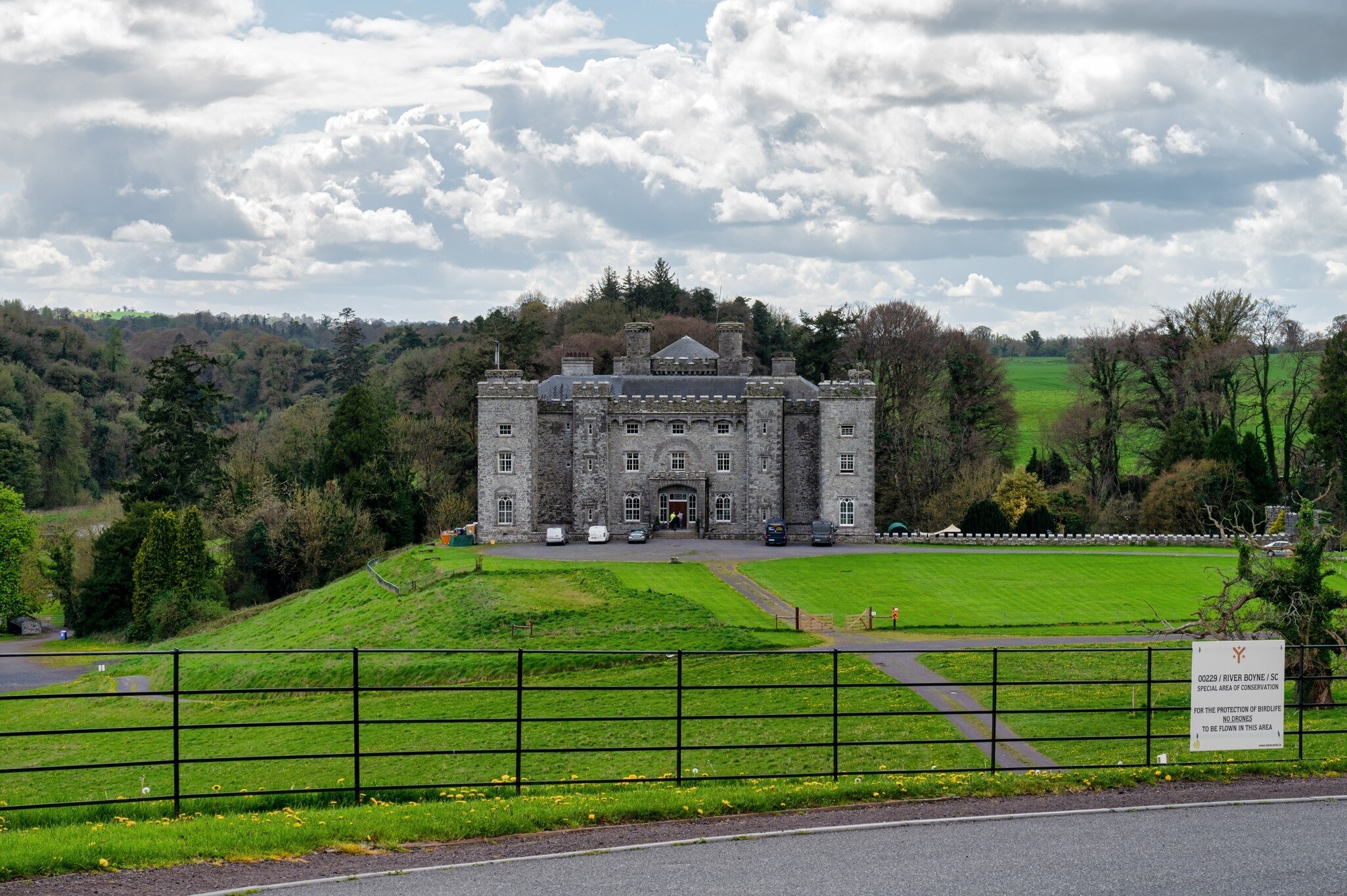 People at Slane Castle, Slane, Ireland