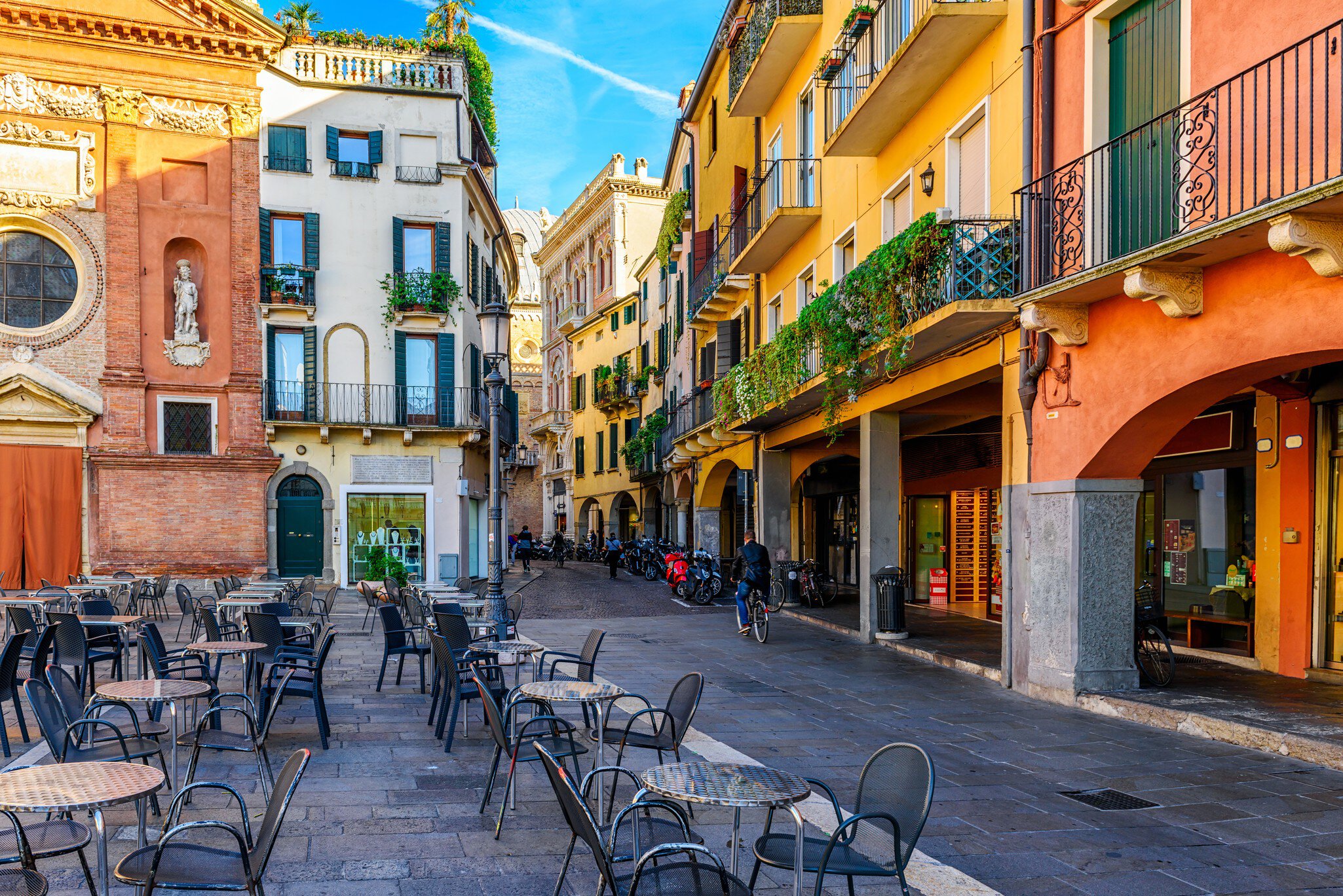 Piazza dei Signori in Padua (Padova), Veneto, Italy; Shutterstock ID 1247082862;